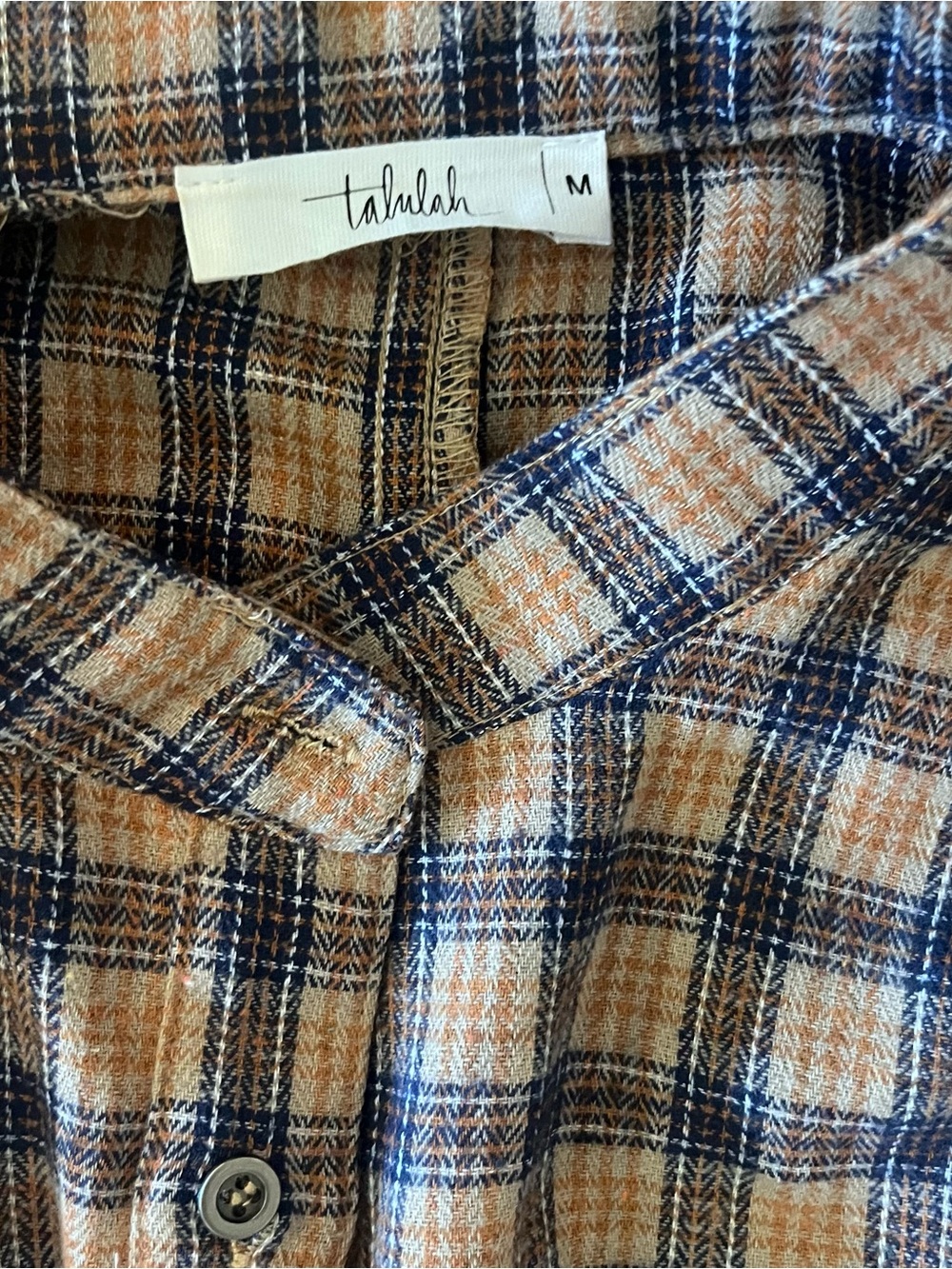 Talulah Kate Plaid Mini Dress Med - Picture 4 of 4